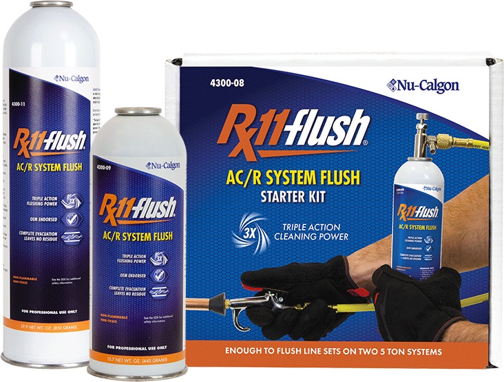 Nu-Calgon 4300-11 Rx11-Flush System Flush - 2 Lb Canister