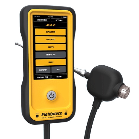 Fieldpiece CAT45K2 Cat45 Combustion Analyzer Kit - With Wireless Printer