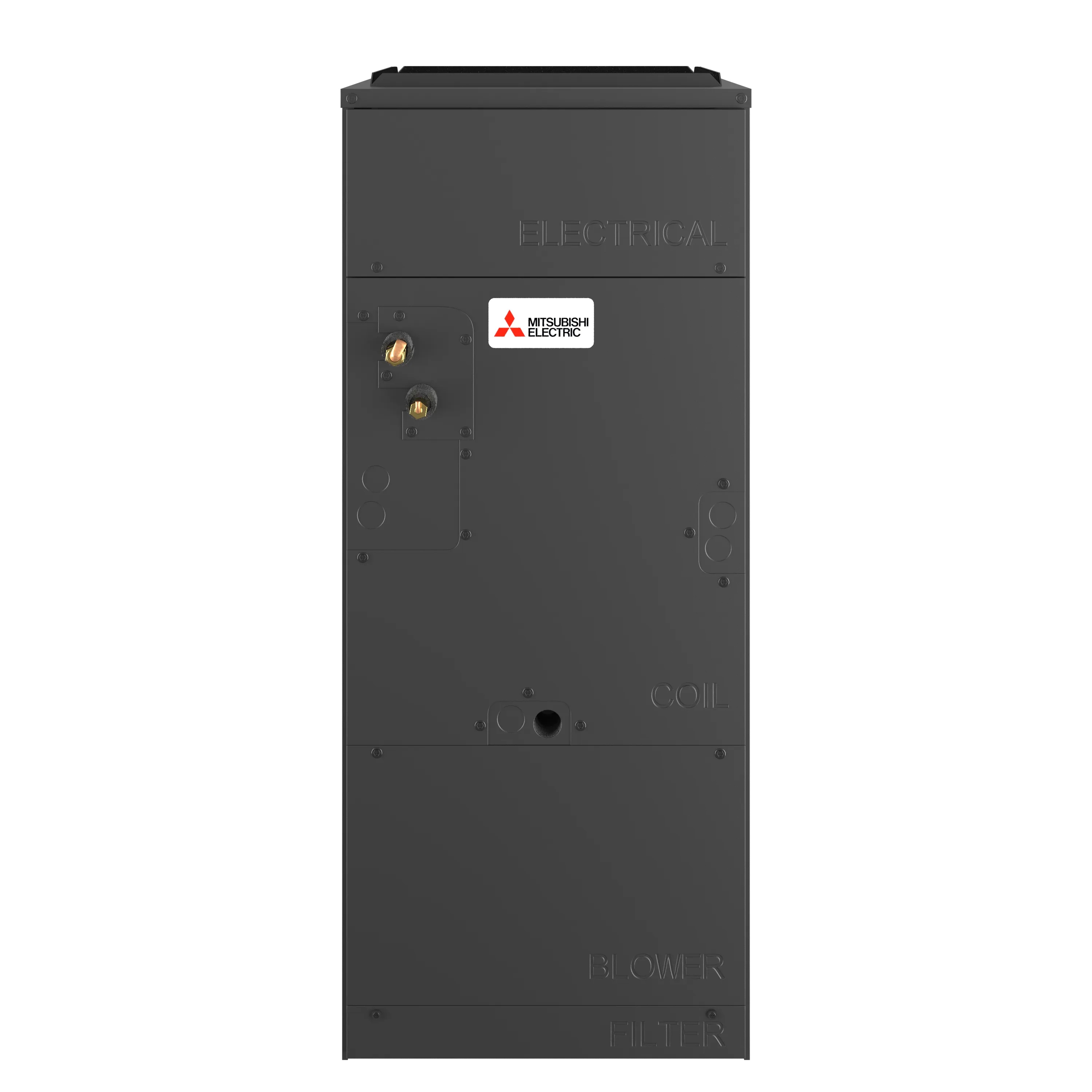 Mitsubishi Electric Trane® PVA-A42AA7 P-Series 3.5 Ton Air Handler - R-410A, 208/230V, 25 In W, Upflow/ Downflow/ Horizontal/ Multi-Position