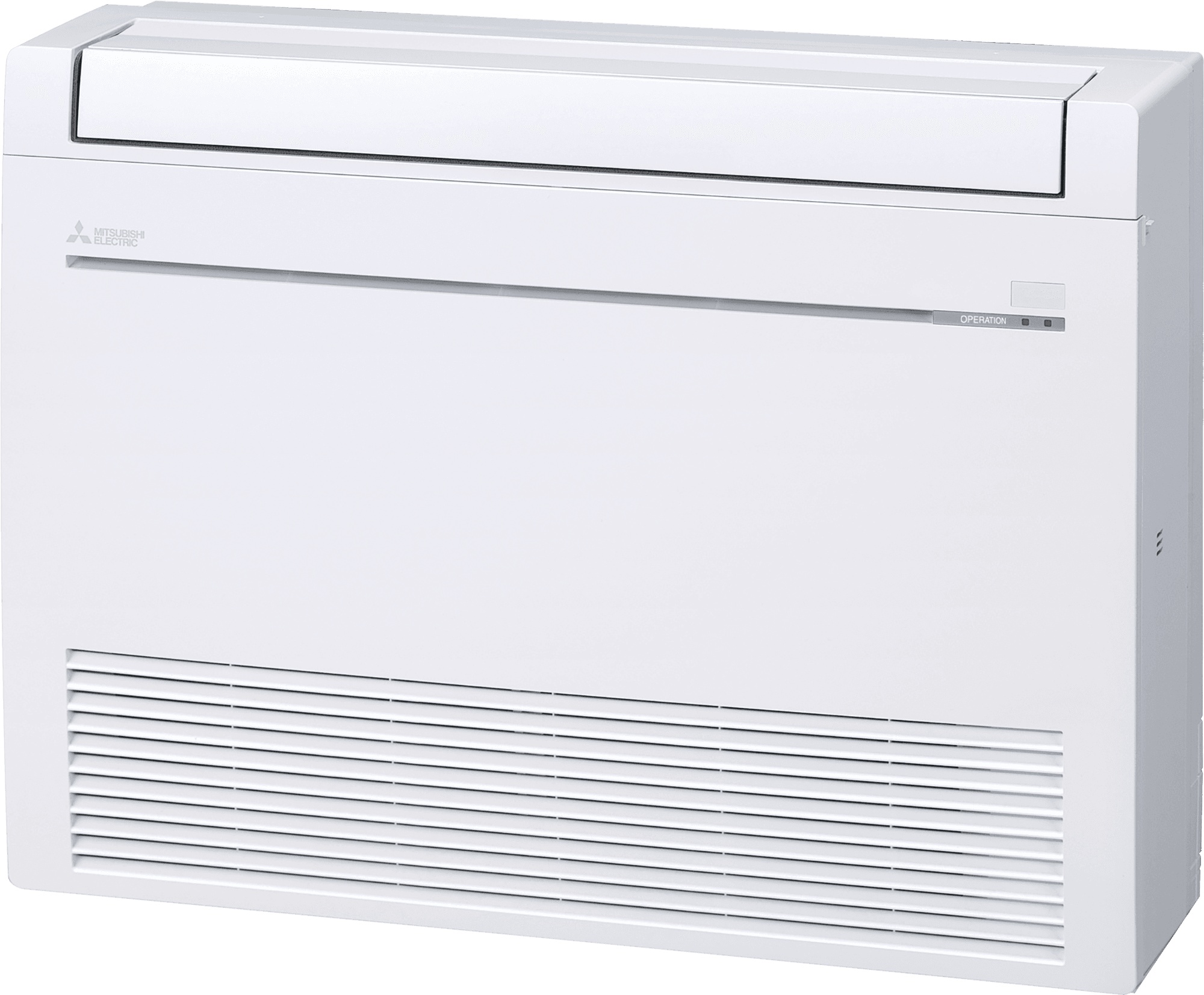 Mitsubishi Electric Trane® MFZ-KX09NL M-Series 0.75 Ton Floor Console - R-454B, 17.0-21.6 Seer2,208/230V, 1 Phase
