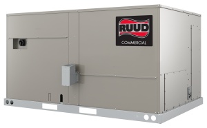 RUUD® RGEDYB150ADG222AAAA0 Renaissance Line Achiever 12.5 Ton Packaged G/E Unit - R-454B, 460V, 3 Ph, 225,000 Btu/H Heat, 14.0 Ieer