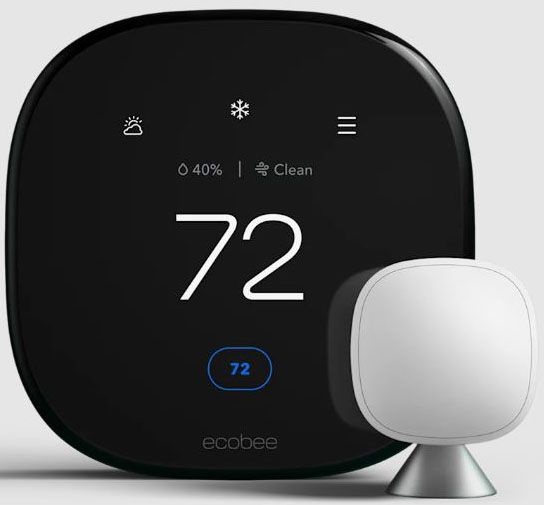 Ecobee EB-STATE6P-01 Pro Smart T-Stat with Free Room Sensor and