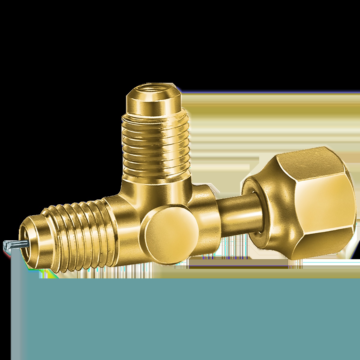 JB Industries A31851 Swivel Flare Access Tee - 1/4 In Sae Flare, 3-Pack