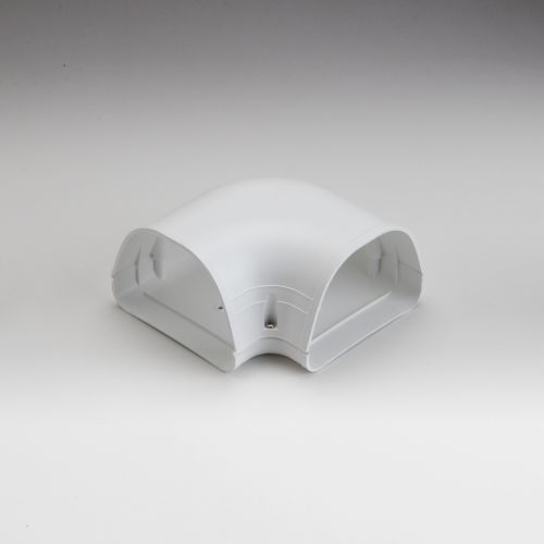 Fortress 84111 90 Degree Flat Elbow - 4-1/2 In, White