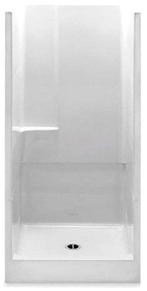 Aquatic 727149825010 1363-2P White 36" Shower