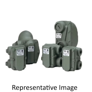 Barnes & Jones® FT2015-3 H-Pattern Float/Thermostatic Steam Trap, 3/4 in, Iron, NPT Connection Type, 5 in Length