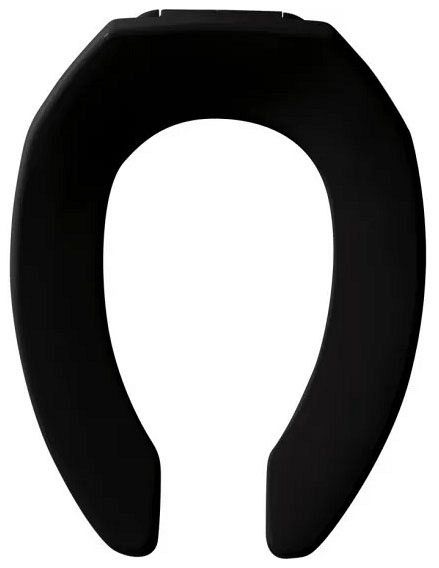 Bemis 1955CT047 Black Elongated Open Less Cvr-Plast