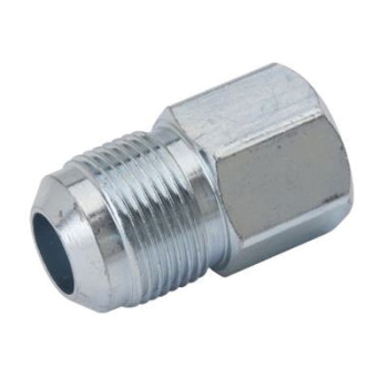 BrassCraft® MAU1-10-12S Adapter, 5/8 x 3/4 in Nominal Pipe, Steel, 1.78 in Length, Connection Size 1: 5/8 in