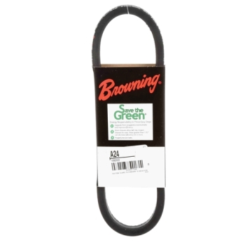 Browning® 1082023 Wrapped V-Belt, A Belt Section / Profile, 26.22 in L, 1/2 in W, 5/16 in Thick, Neoprene