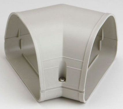 Fortress 84132 LKF-122-I 4.5" Ivory 45 Flat ELL