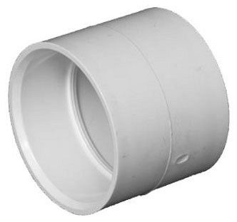 WB 10574 PVC 100 6" Coupling