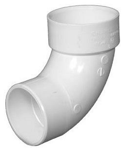 WB 10648 PVC 302 3" St 90 ELL