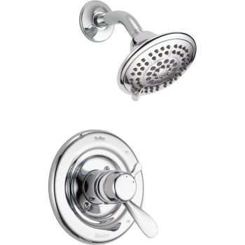 DELTA® T17230 Shower Trim, Wall Installation / Mounting, Brass, Chrome, 1.75 gpm Flow Rate, 1 Handles, Lever Handle