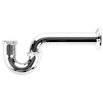 Dearborn® 704GBN-1 Tubular P-Trap, P-Trap, 1-1/2 in Inlet Connection, Slip Joint Inlet Connection, Brass