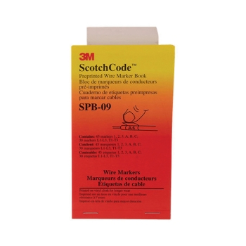 Devco WM1009 Line and Terminal Cable Marker Book, Vinyl, Book Function Type