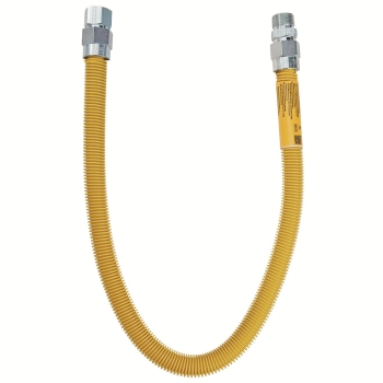 Dormont® SafetyShield® 30C-3131-24 Gas Connector, 24 in Length, Connection Size 1: 1/2 in, Connection Type 1: MIP