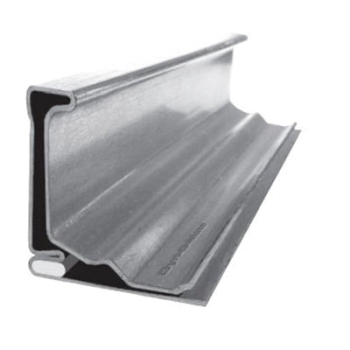 Duro Dyne® 021234 J-Flange, Steel, 1.41 in Height, 1.34 in Width, 20 ga Gauge, 12 ft Length