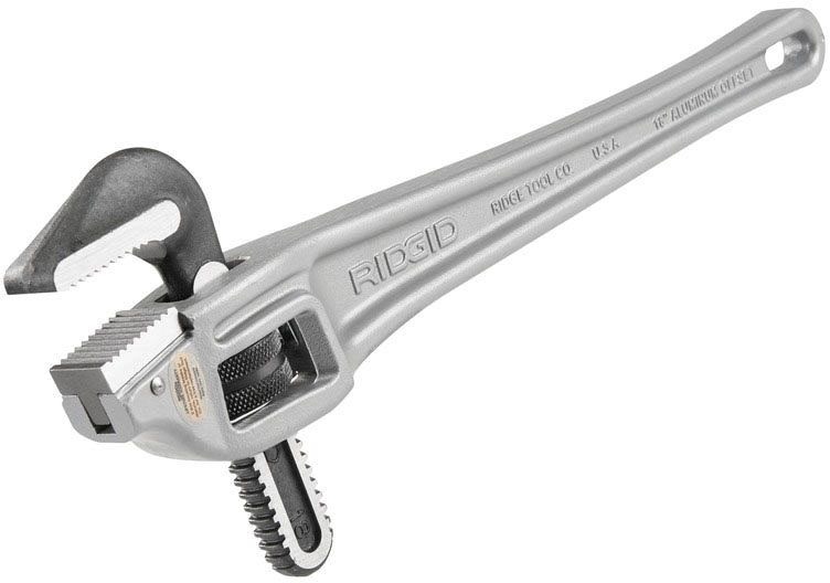 RIDGID 31125 18" Aluminum Offset Wrench