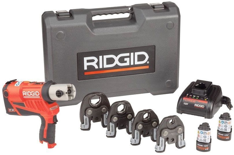 RIDGID 57398 RP240 Pressure Tool W/ 1/2" - 1-1/4" Jaws