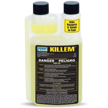 FPPF Killem 00119 Fuel Oil Biocide, 16 oz Net Content, Bottle Container