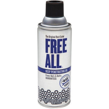 FREE ALL® RE12 Deep Penetrating Oil, 11 oz Net Content, 104 deg F Flash Point, Aerosol Container