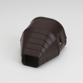 Fortress® 84267 End Fitting, 3-1/2 in, PVC, Brown, Use With: Lineset, 2-3/4 in H, 3-7/8 in W, 4-1/4 in D