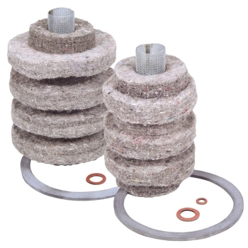 General Filters 2000 Replacement Cartridge, For Use With: Model 77B, 1A-25A and 1A-25B Oil Filters, Wool