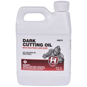 HERCULES® 40215 Cutting Oil, 180 cSt Viscosity, 1 qt Net Content, Petroleum Hydrocarbon Mixture Base Chemical, Dark