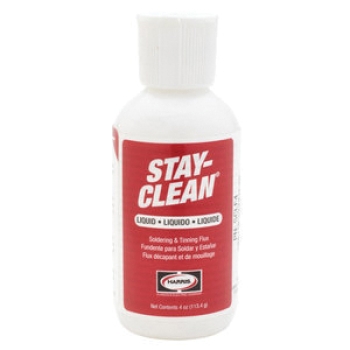 Harris® Stay-Clean SCLF4 Soldering Flux, Zinc Chloride Flu, 4 oz Net Content