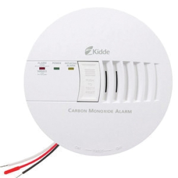 Kidde® 21006406 Carbon Monoxide Alarm, Battery, Hardwired Power Source, Up to 24 Devices Interconnectivity, 120 V