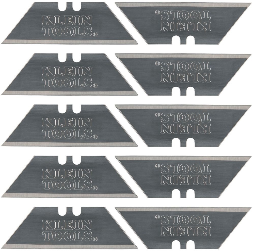 KLEIN TOOLS 44124 Utility Knife Blades 10/PK