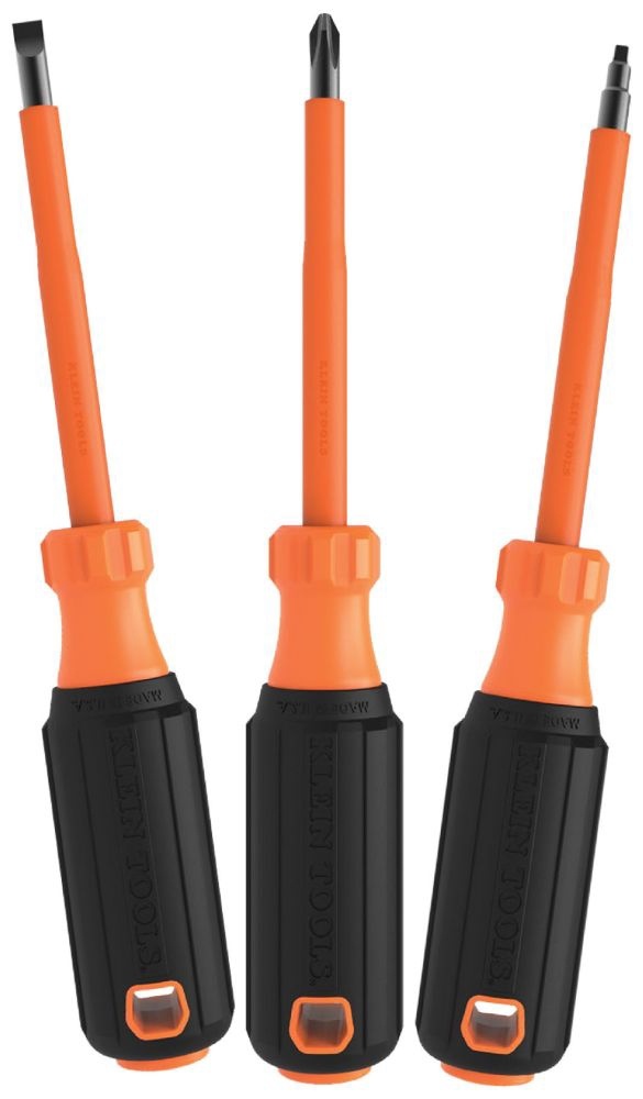 KLEIN TOOLS 85073INS Screwdriver Set 1000V 3-PIECE
