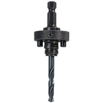 LENOX® 1779801 Hole Saw Arbor, Steel, Applicable Materials: Metal, Wood, 1-1/4 to 6 in Arbor, Hex Shank, 1/2 in Shank