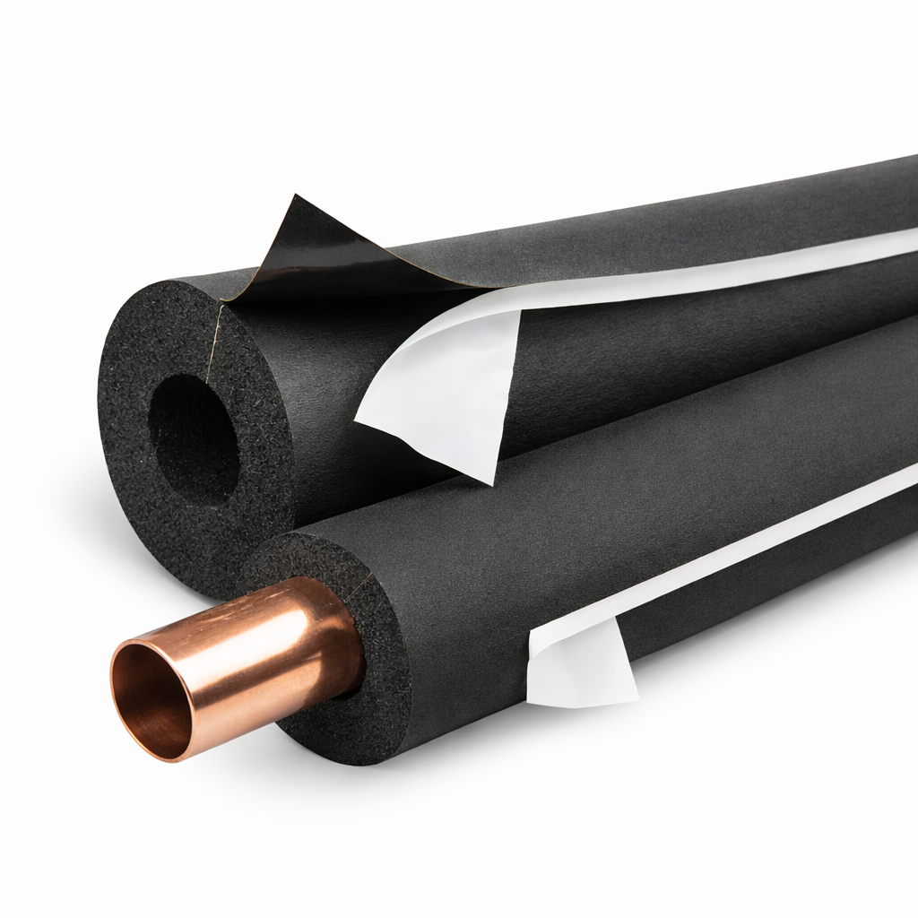 380154 1/2 In ID 3/4 Thick 6 Ft Length Pipe Insulation