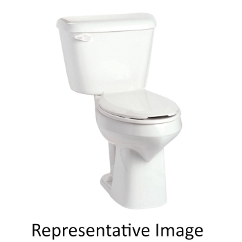 Mansfield® 013910000 Toilet Bowl, Tower Flush, 2 in Flush Valve, 16-1/2 in Bowl Height, Glaze, 2 in, 10 in Rough-In