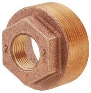 Matco-Norca B-BU0403LF Lead Free 3/4 X 1/2 Brass Hex Bushing