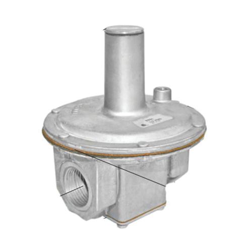 Maxitrol® RV Series RV61 Poppet Design Appliance Gas Regulator With Rubber Seat, 1 to 1-1/4 in Nominal