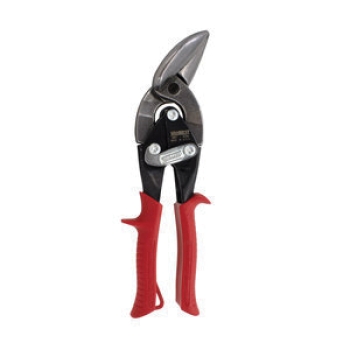 Midwest Snips® MWT-6510L Offset Aviation Snip, Straight/Tight and Wide Left Curve Cut Direction