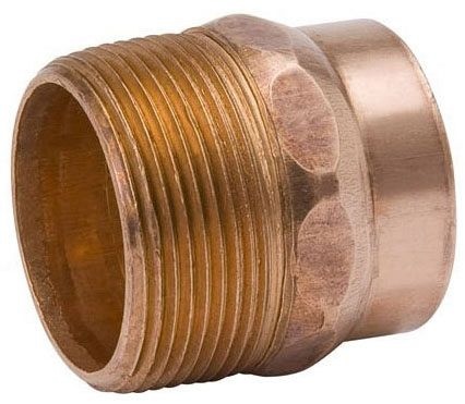 Mueller Industries Inc A07054 ID 1-1/2 CxM DWV Adapter Nibco 804 E030500