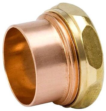 Mueller Industries Inc A11564 ID 1-1/2 COP DWV Adapter St Desanco Fitting X Sj Adapt