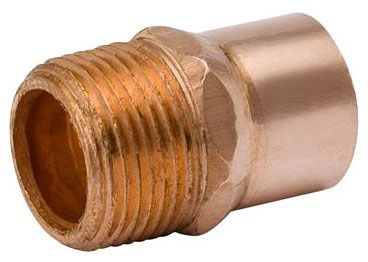 Mueller Industries Inc W01170 ID 1-1/4X1-1/2 CxM Adapter OD W01170 1-3/8X1-1/2 CxM Adapter
