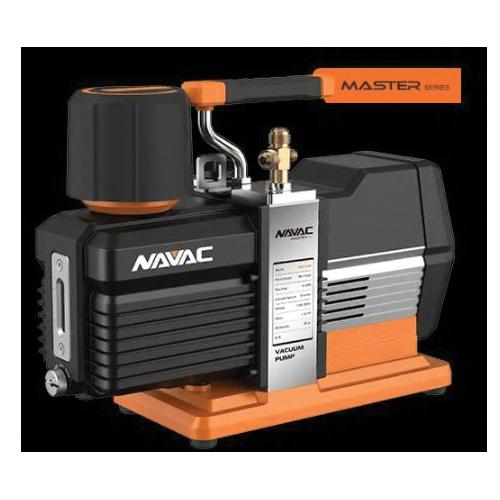 Navac NP12DM Vacuum Pump, 115 VAC, 1/2 hp, 1/4 in, 3/8 in, 1/2 in, 12 cfm, 5 um Max Vacuum