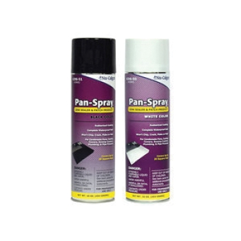 Nu-Calgon Pan-Spray 4296-50 Multi-Purpose Leak Sealant, Liquid Form, Can Container, 16 oz Net Content, White