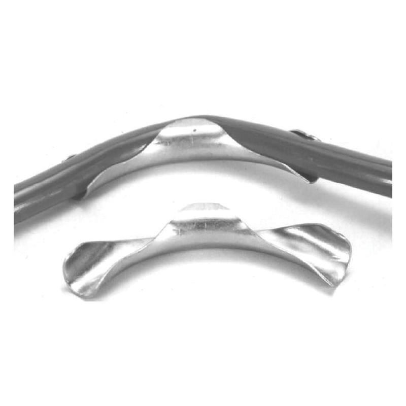 Rehau® 258408 90 deg Support Bend, 1/2 in Tube, Steel, Zinc-Plated