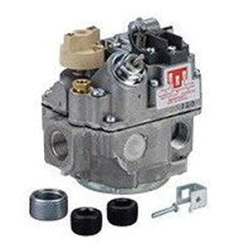 Robertshaw® 700-504 Millivolt Gas Valve, Liquid Propane, Natural Gas Fuel, 250-750 mV, 1/2 in Gas Valve Inlet Size