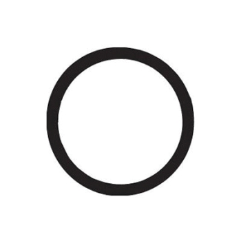 SSC F95 Gasket, 3-3/8 in ID x 4-1/16 in OD Diameter, Rubber, For Use With: Fulflo FB4, FB6, FB8 and FB10 Filters