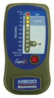 Supco M500 LED Megohmmeter