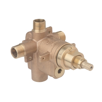 SYMMONS® Temptrol® S261BODY Tub/Shower Valve Body, 1/2 in Inlet Connection, IPS x Sweat Inlet Connection