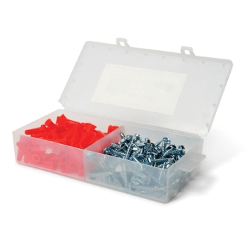 Sioux Chief 590-10 Screw/Anchor Kit, Screw/Anchor Kit Fastener, 201 Pieces, Screw/Anchor Kit Function Type