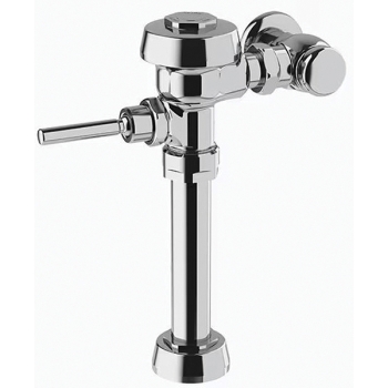Sloan® Royal® 3010000 Exposed Manual Water Closet Flushometer, 1.6 gpf, 1-1/2 in Spud, Top Spud Location, Brass, No